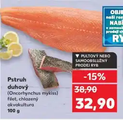Kaufland Pstruh duhový nabídka