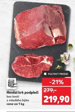 Kaufland Hovězí krk podpleči nabídka