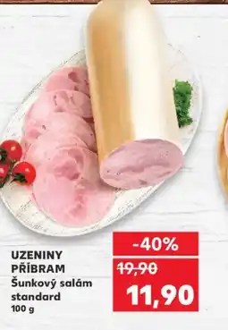 Kaufland Uzeniny Příbram Šunkový salám standard nabídka