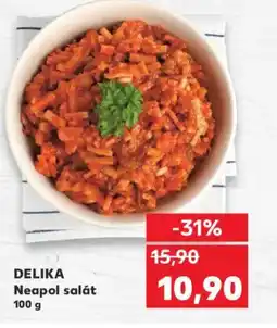 Kaufland DELIKA Neapol salát nabídka