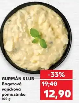 Kaufland GURMÁN KLUB Bagetová vajíčková pomazánka nabídka