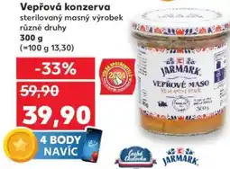 Kaufland Vepřová konzerva nabídka