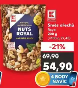 Kaufland Směs ořechů nabídka