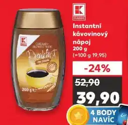 Kaufland Instantní kávovinový парој nabídka