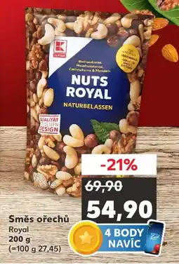 Kaufland Směs ořechů nabídka