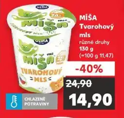Kaufland OLMA Míša Tvarohový mls nabídka
