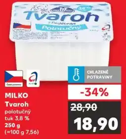 Kaufland MILKO Tvaroh nabídka