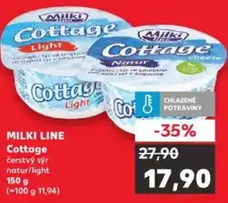 Kaufland MILKI LINE Cottage nabídka