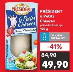 Kaufland PRÉSIDENT 6 Petits Chèvres nabídka