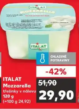 Kaufland ITALAT Mozzarella nabídka