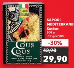 Kaufland Sapori Mediterranei Kuskus nabídka