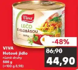 Kaufland VIVA Hotové jídlo nabídka