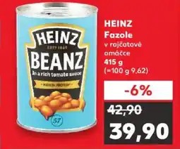 Kaufland HEINZ Fazole nabídka