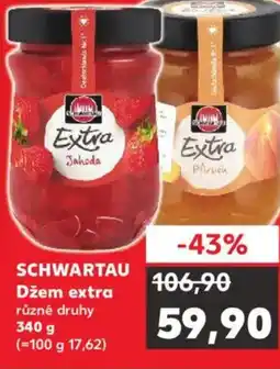 Kaufland SCHWARTAU Džem extra nabídka