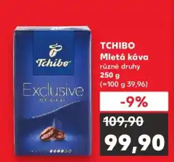 Kaufland TCHIBO Mletá káva nabídka