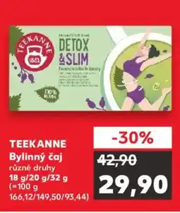 Kaufland TEEKANNE Bylinný čaj nabídka