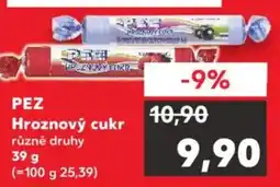 Kaufland PEZ Hroznový cukr nabídka