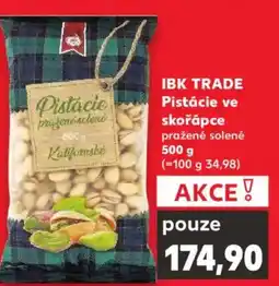 Kaufland IBK TRADE Pistácie ve skořápce nabídka