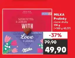 Kaufland MILKA Pralinky nabídka