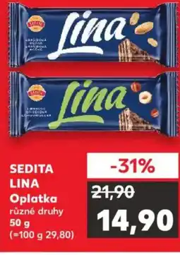 Kaufland SEDITA Lina Oplatka nabídka