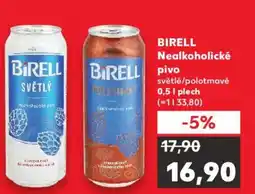 Kaufland BIRELL Nealkoholické pivo nabídka