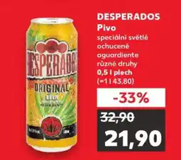 Kaufland DESPERADOS Pivo nabídka