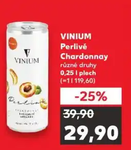 Kaufland VINIUM Perlivé Chardonnay nabídka