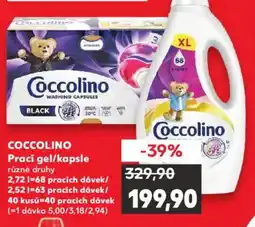 Kaufland COCCOLINO Prací gel/kapsle nabídka