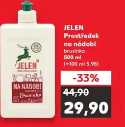 Kaufland JELEN Prostředek na nádobí nabídka
