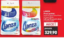 Kaufland LANZA Prací prášek nabídka