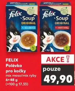 Kaufland FELIX Polévka pro kočky nabídka
