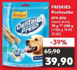 Kaufland FRISKIES Pochoutka pro psy nabídka