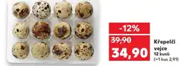 Kaufland Křepelčí vejce nabídka