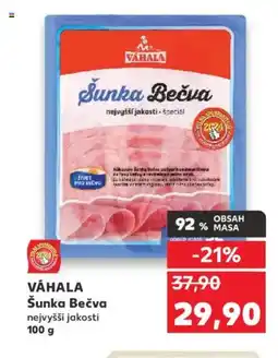 Kaufland VÁHALA Šunka Bečva nabídka