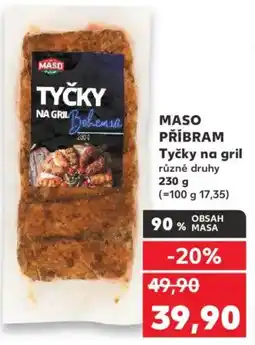 Kaufland MASO PŘÍBRAM Tyčky na gril nabídka