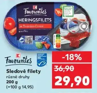 Kaufland Sledové filety nabídka