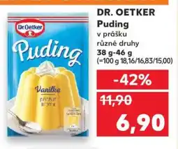 Kaufland DR. OETKER Puding nabídka
