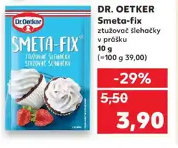 Kaufland DR. OETKER Smeta-fix nabídka