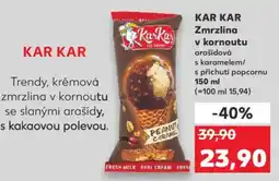 Kaufland KAR KAR Zmrzlina v kornoutu nabídka
