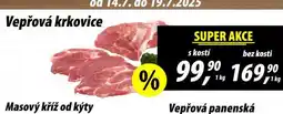 ZEMAN Vepřová krkovice s kostí nabídka