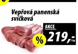 ZEMAN Vepřová panenská svíčková nabídka