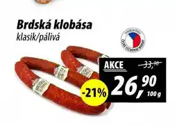 ZEMAN Brdská klobása nabídka
