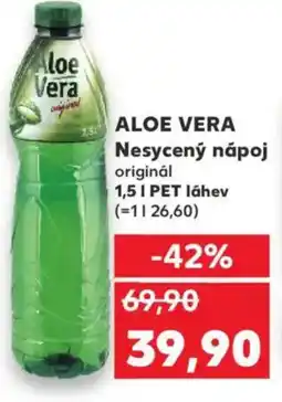Kaufland ALOE VERA Nesycený nápoj nabídka