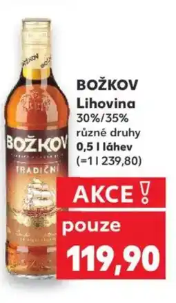 Kaufland BOŽKOV Lihovina nabídka