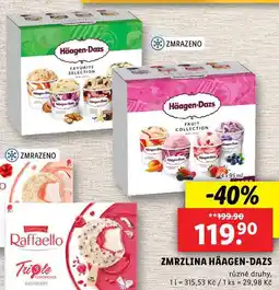Lidl ZMRZLINA HÄAGEN-DAZS, 4x 95 ml nabídka