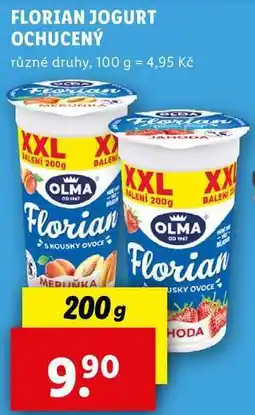 Lidl FLORIAN JOGURT OCHUCENÝ, 200 g nabídka