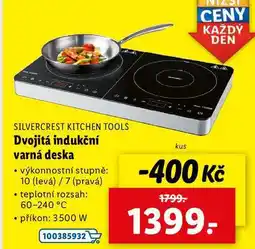 Lidl Dvojitá indukční varná deska nabídka