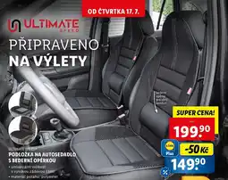 Lidl PODLOŽKA NA AUTOSEDADLO S BEDERNÍ OPĚRKOU nabídka