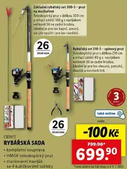 Lidl RYBÁŘSKÁ SADA nabídka