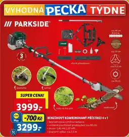 Lidl BENZÍNOVÝ KOMBINOVANÝ PŘÍSTROJ 4 v 1 nabídka
